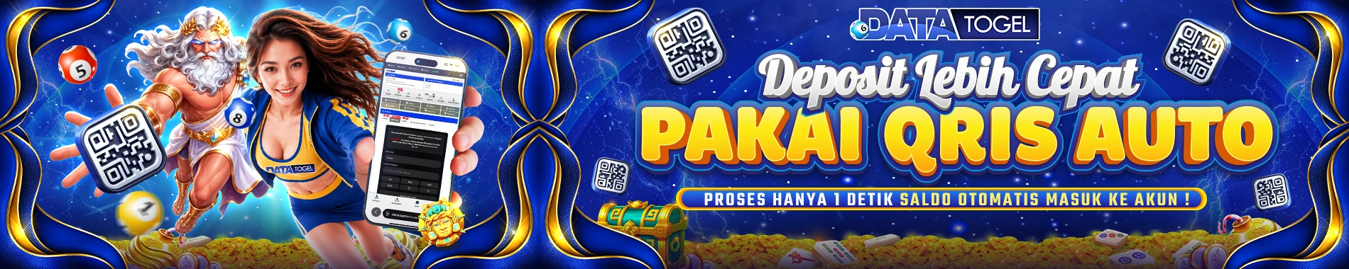 DEPOSIT LEBIH CEPAT PAKAI QRIS AUTO DATATOGEL